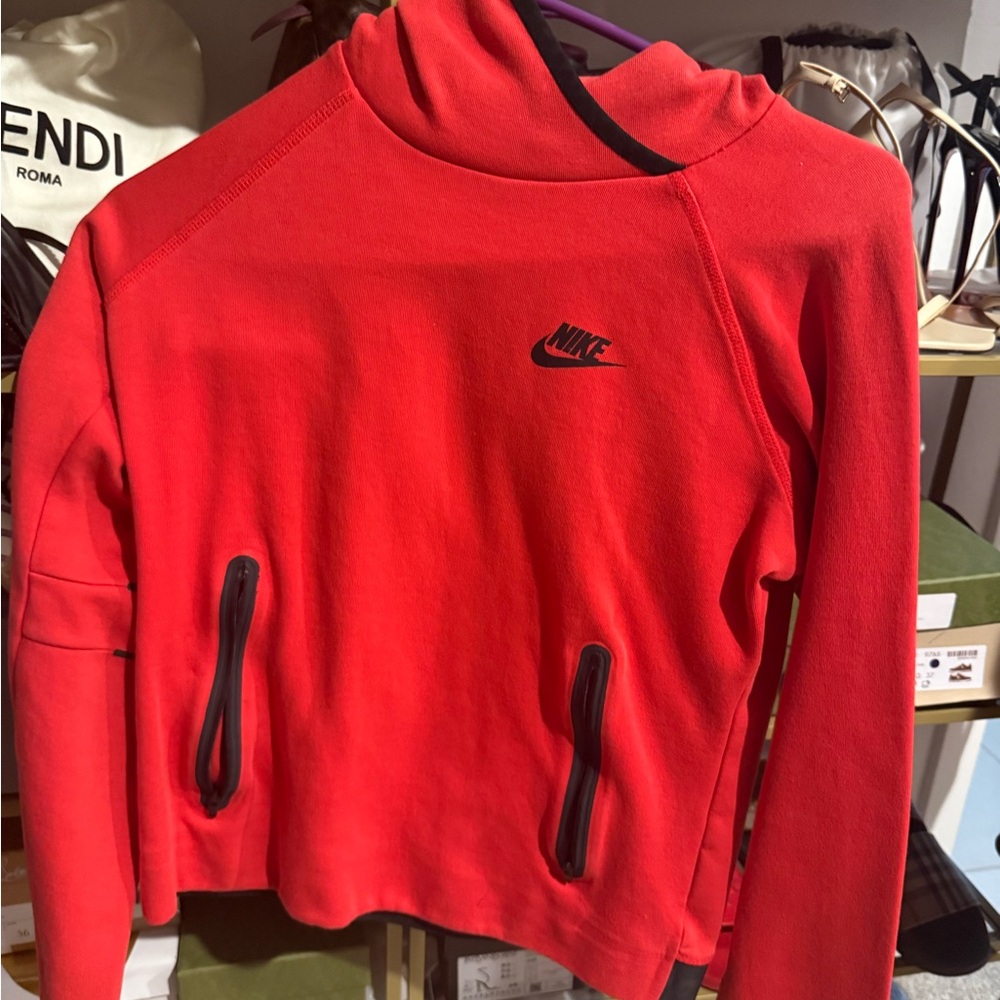 Women's small Nike Red Pullover Hoodie